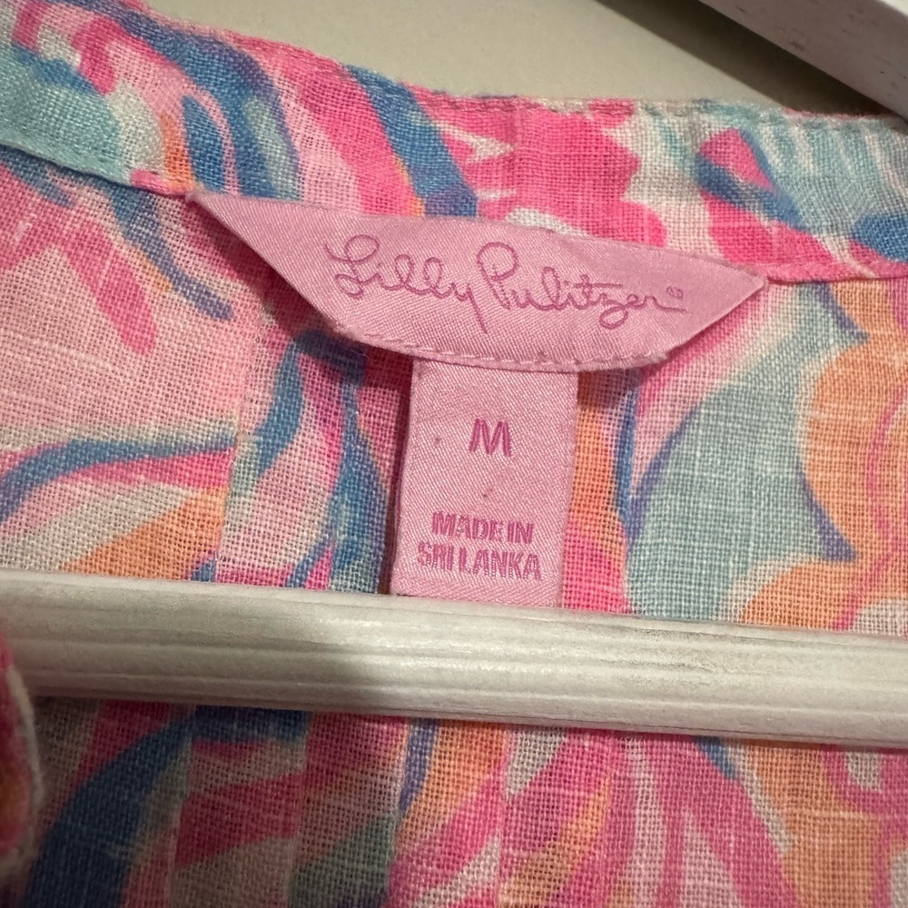π NEW WITHOUT TAG π Lilly Pulitzer Multicolor Paisley Dress - Picture 7 of 8